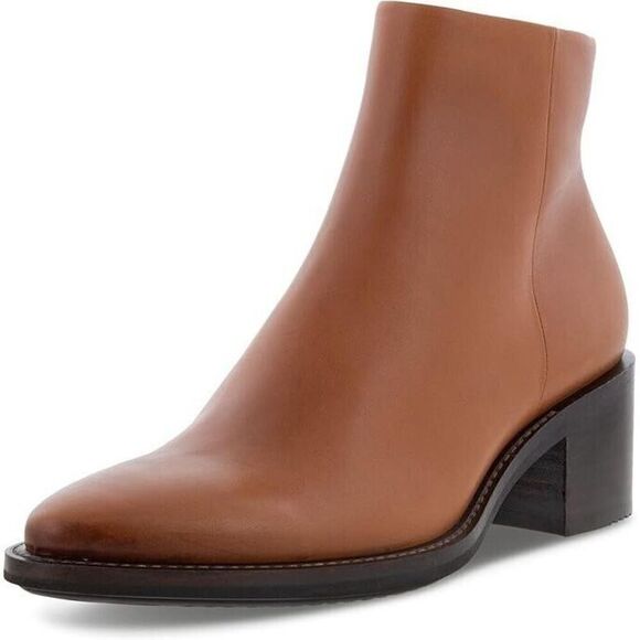 Ecco Women’s Shape 35 Sartorelle Mid Ankle Boot in Sierra US 10-10.5 (41) - Picture 1 of 6